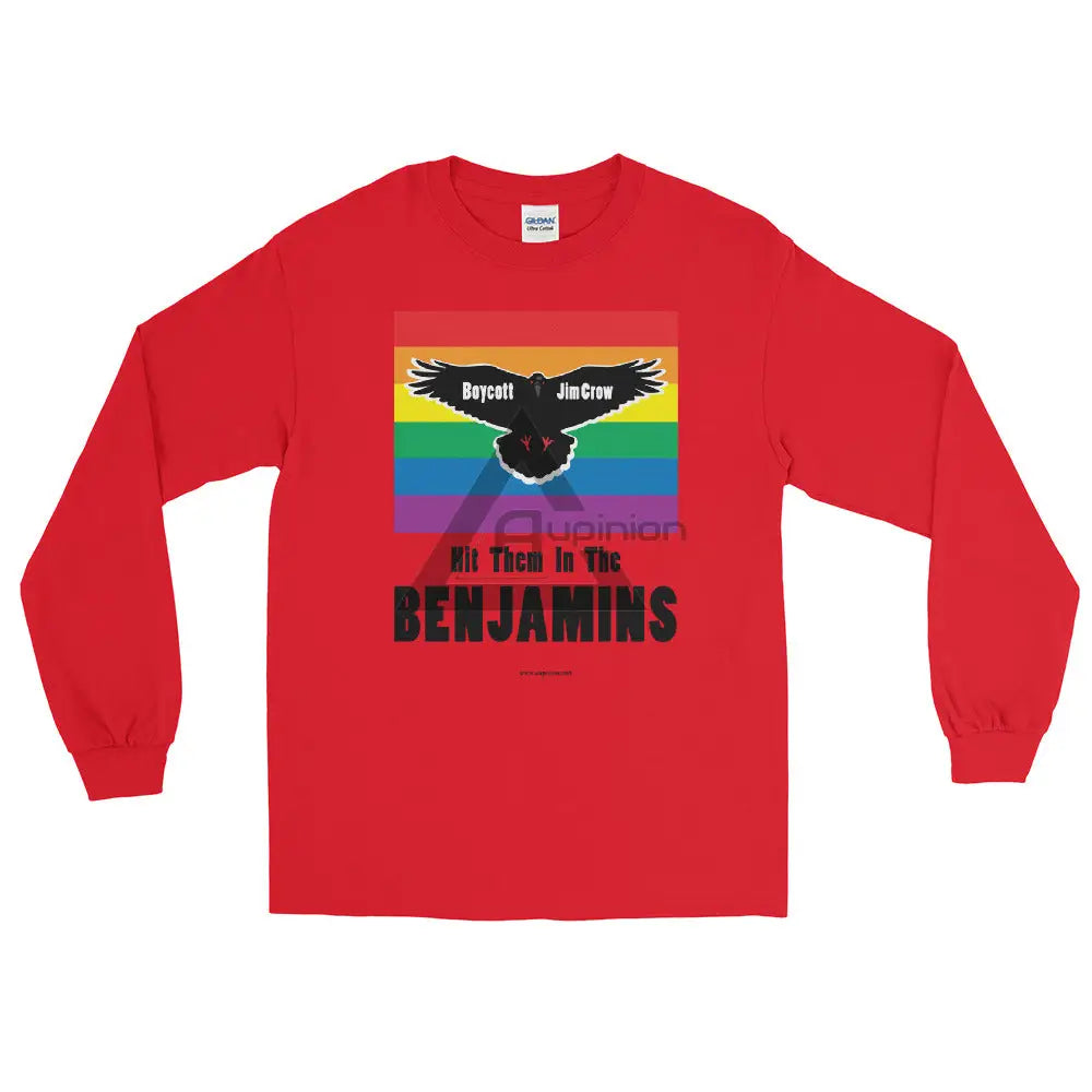 Lgbt Long Sleeve Shirt Red / S