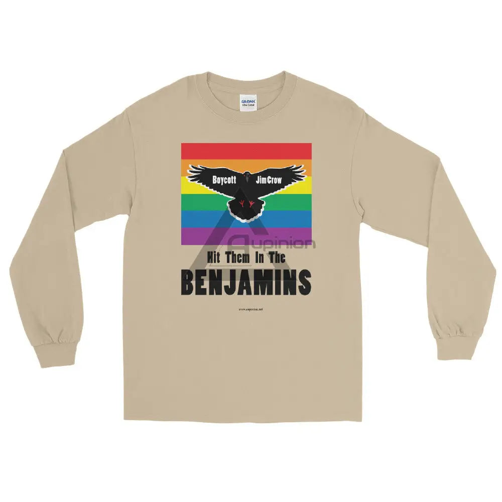 Lgbt Long Sleeve Shirt Sand / S