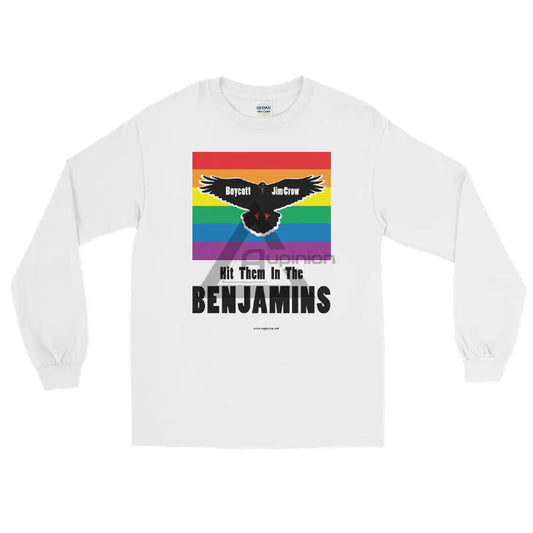 Lgbt Long Sleeve Shirt White / S