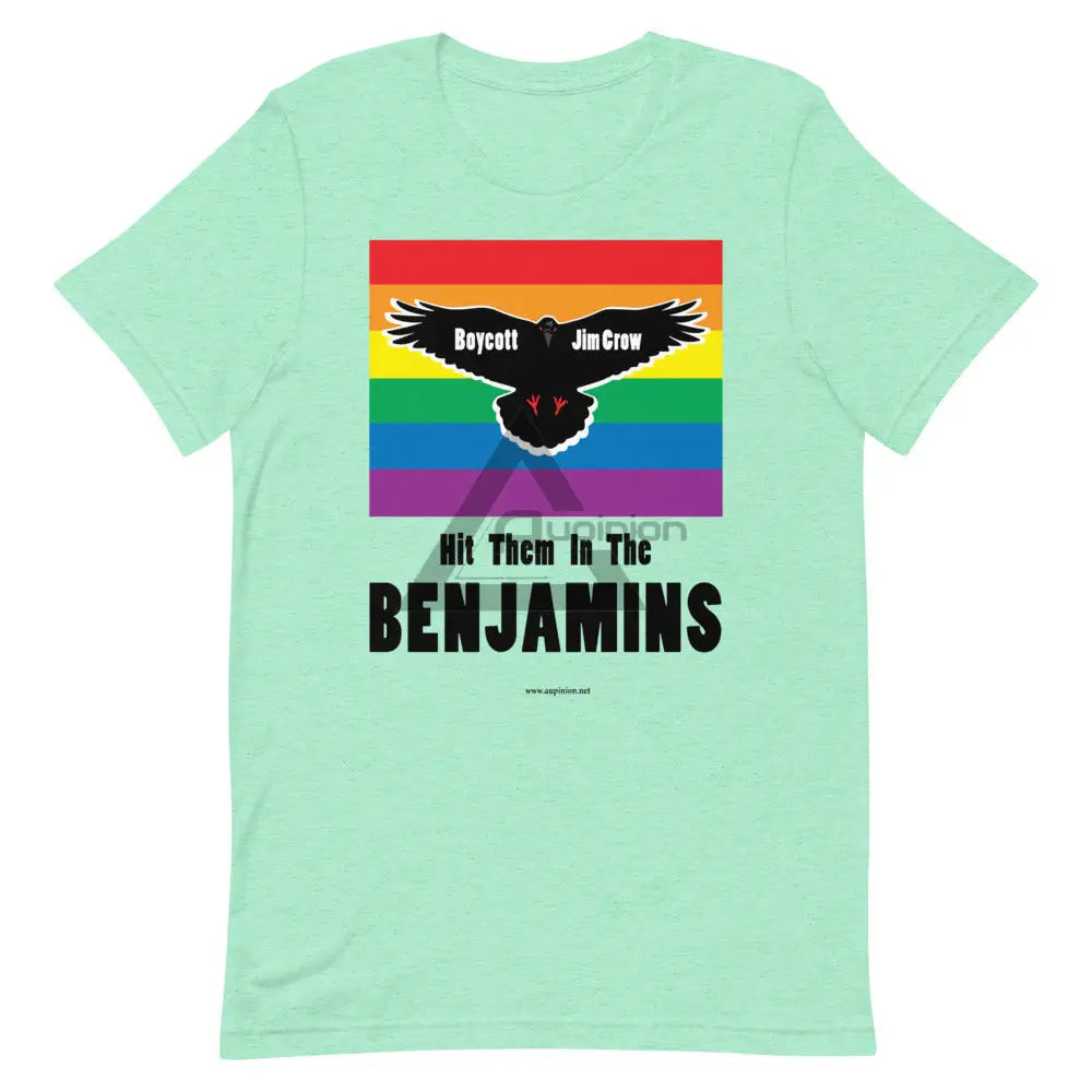 Lgbt Short-Sleeve T-Shirt Heather Mint / S