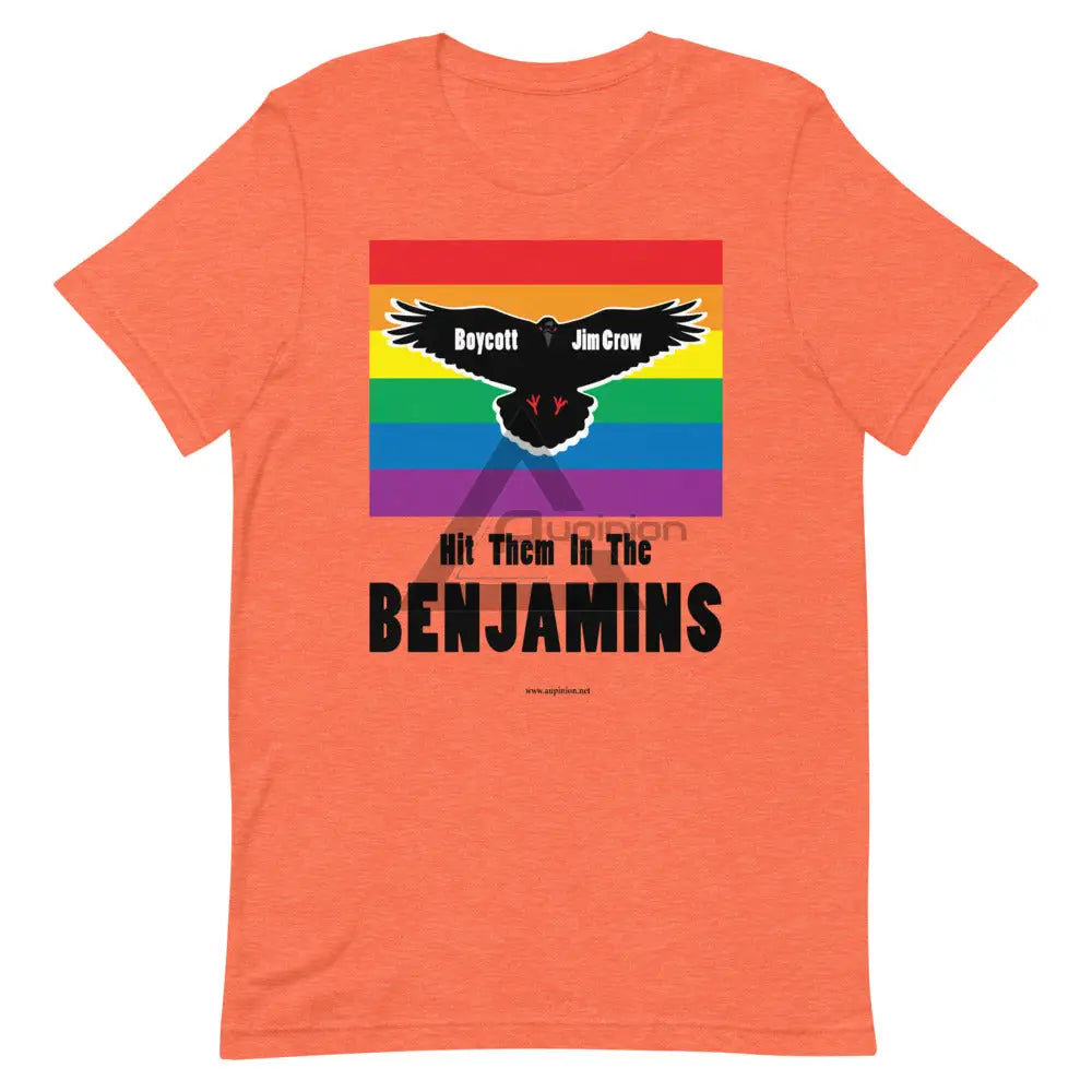 Lgbt Short-Sleeve T-Shirt Heather Orange / S