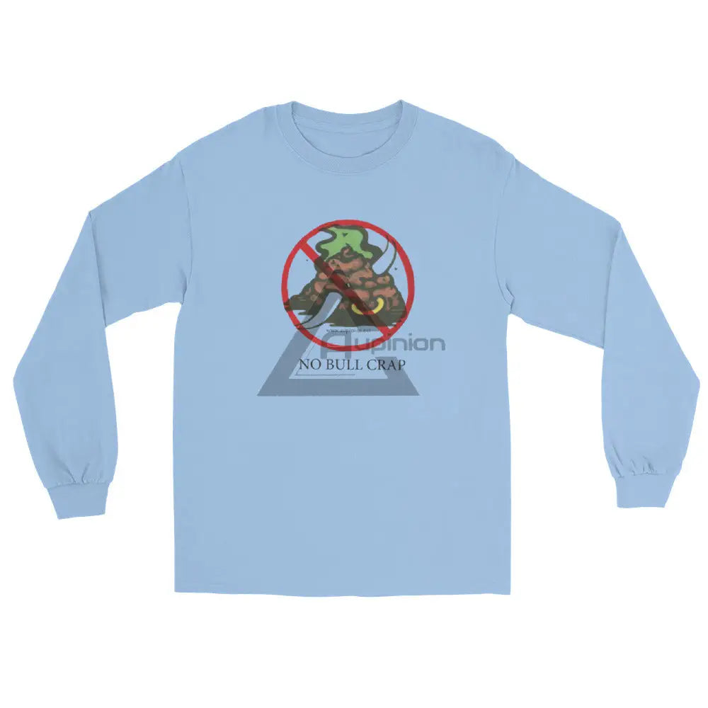 No Bs Long Sleeve Light Blue / S