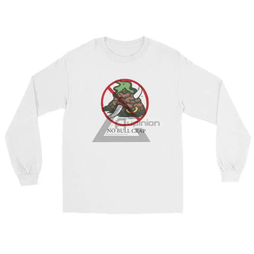 No Bs Long Sleeve White / S