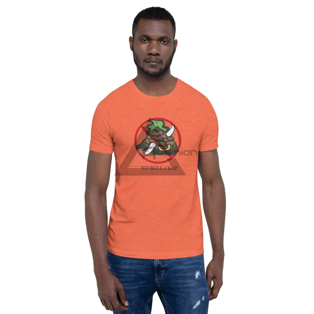 No Bs T-Shirt Heather Orange / S