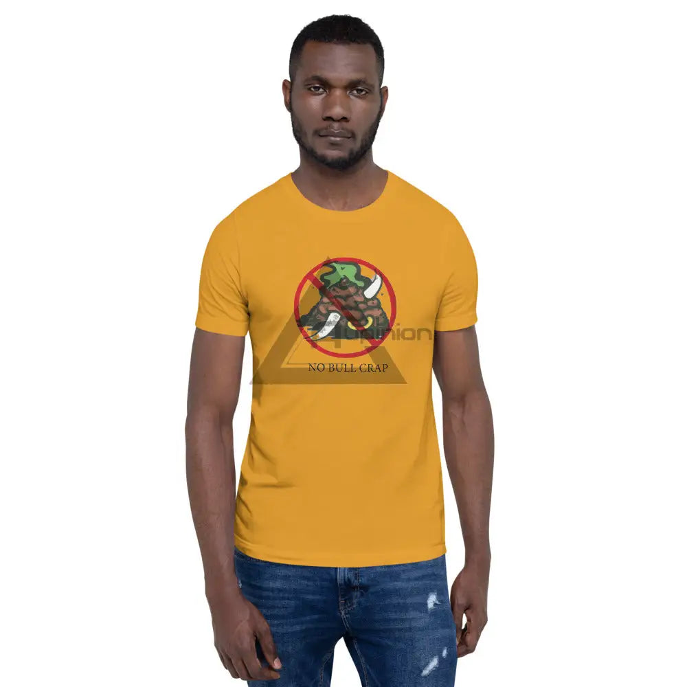 No Bs T-Shirt Mustard / S