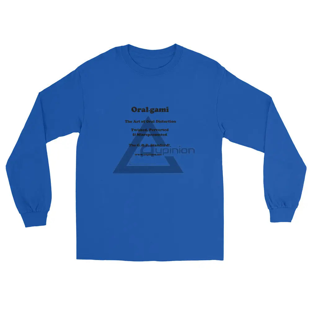 Oralgami Long Sleeve Royal / S