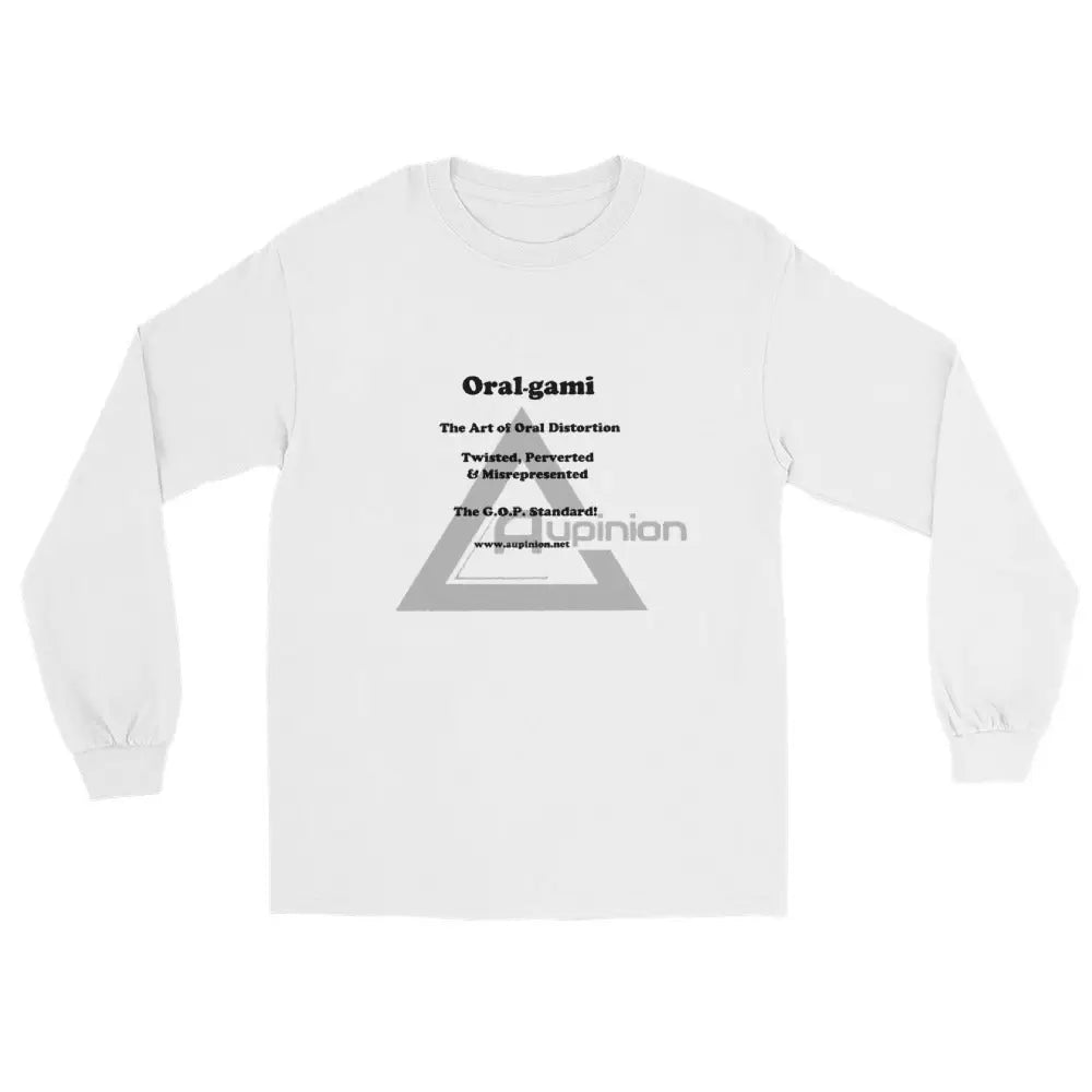 Oralgami Long Sleeve White / S