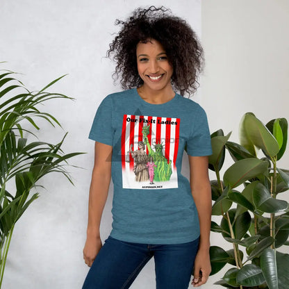 Our Fix-It Ladies Heather Deep Teal / S