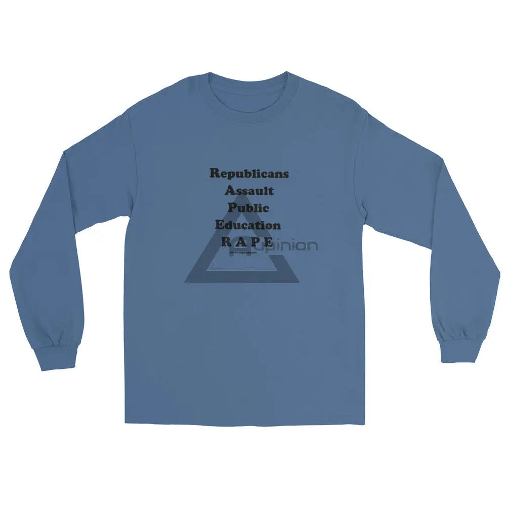 Rape Long Sleeve Indigo Blue / S