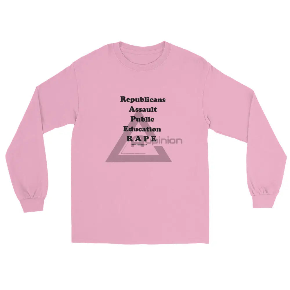 Rape Long Sleeve Light Pink / S