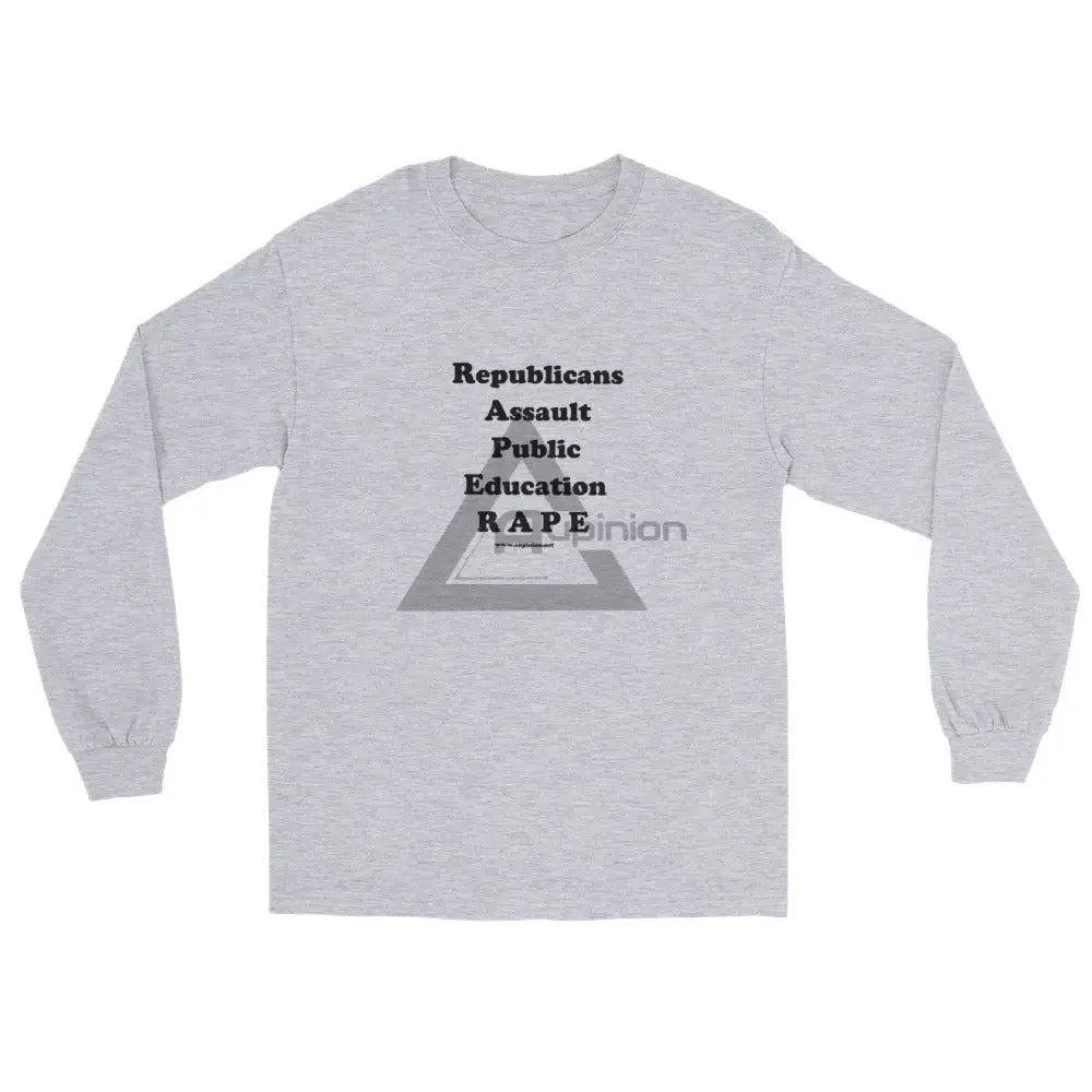 Rape Long Sleeve Sport Grey / S