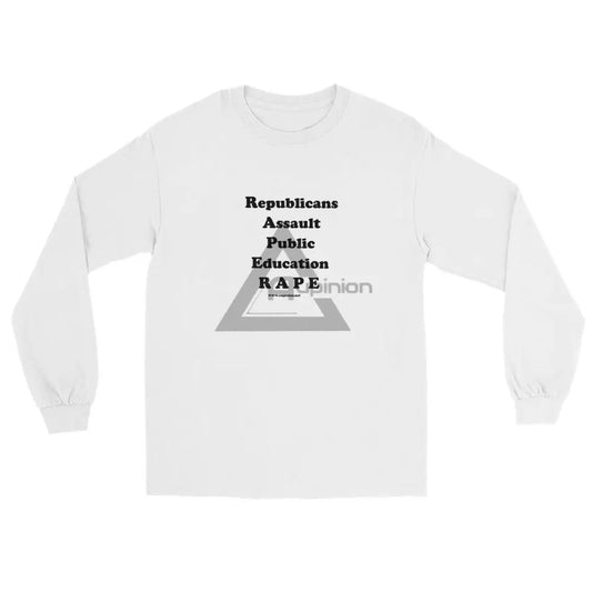 Rape Long Sleeve White / S