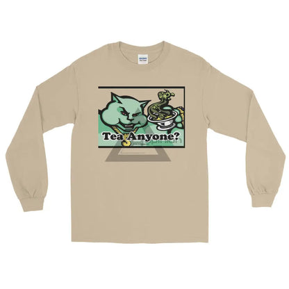 Tea Anyone Long Sleeve T-Shirt Sand / S