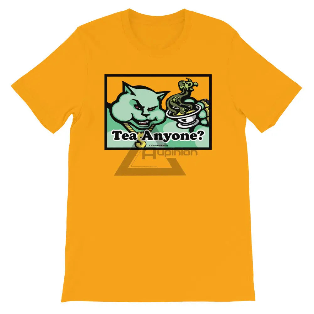 Tea Anyone Short-Sleeve T-Shirt Gold / S