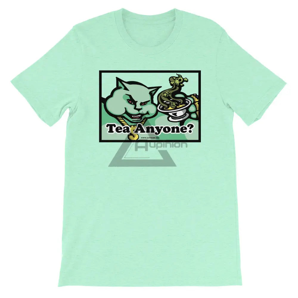 Tea Anyone Short-Sleeve T-Shirt Heather Mint / S