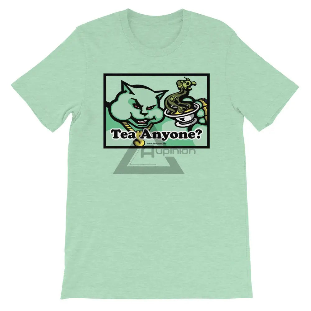 Tea Anyone Short-Sleeve T-Shirt Heather Prism Mint / Xs