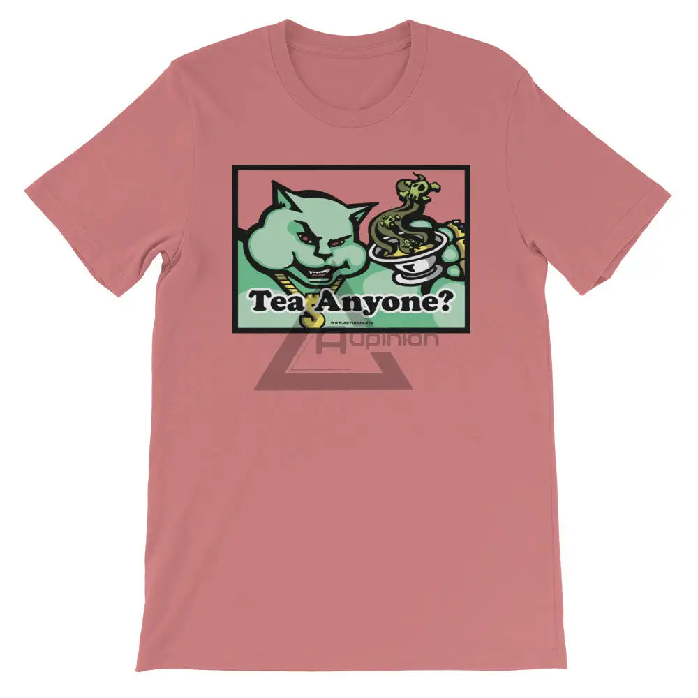 Tea Anyone Short-Sleeve T-Shirt Mauve / S