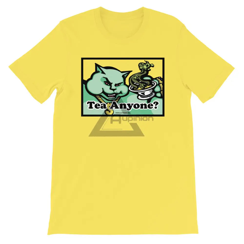 Tea Anyone Short-Sleeve T-Shirt Yellow / S