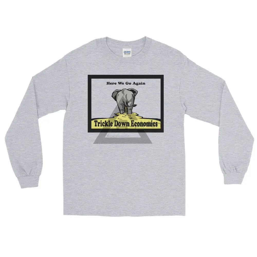 Trickle Down Long Sleeve Shirt Sport Grey / S