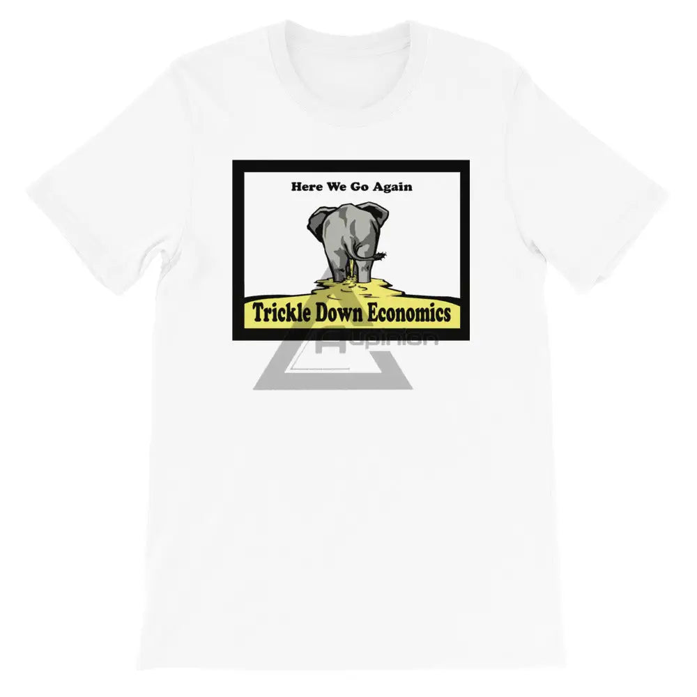 Trickle Down Short-Sleeve T-Shirt White / Xs