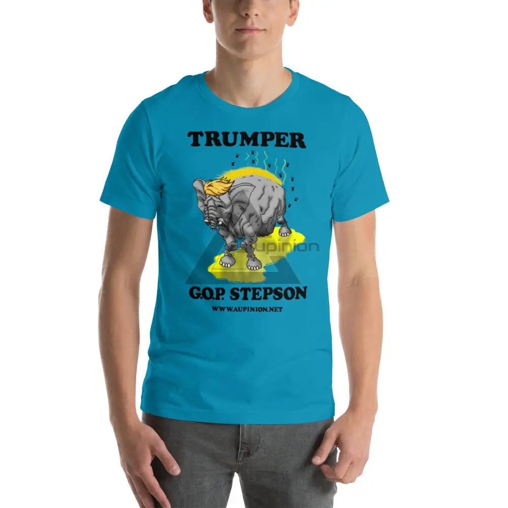 Trumper Short Sleeve Aqua / S