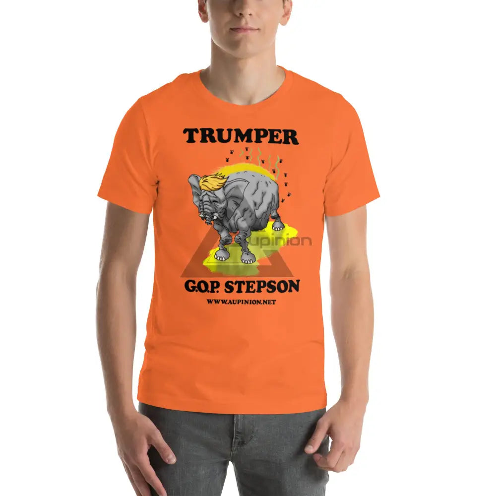 Trumper Short Sleeve Orange / Xs