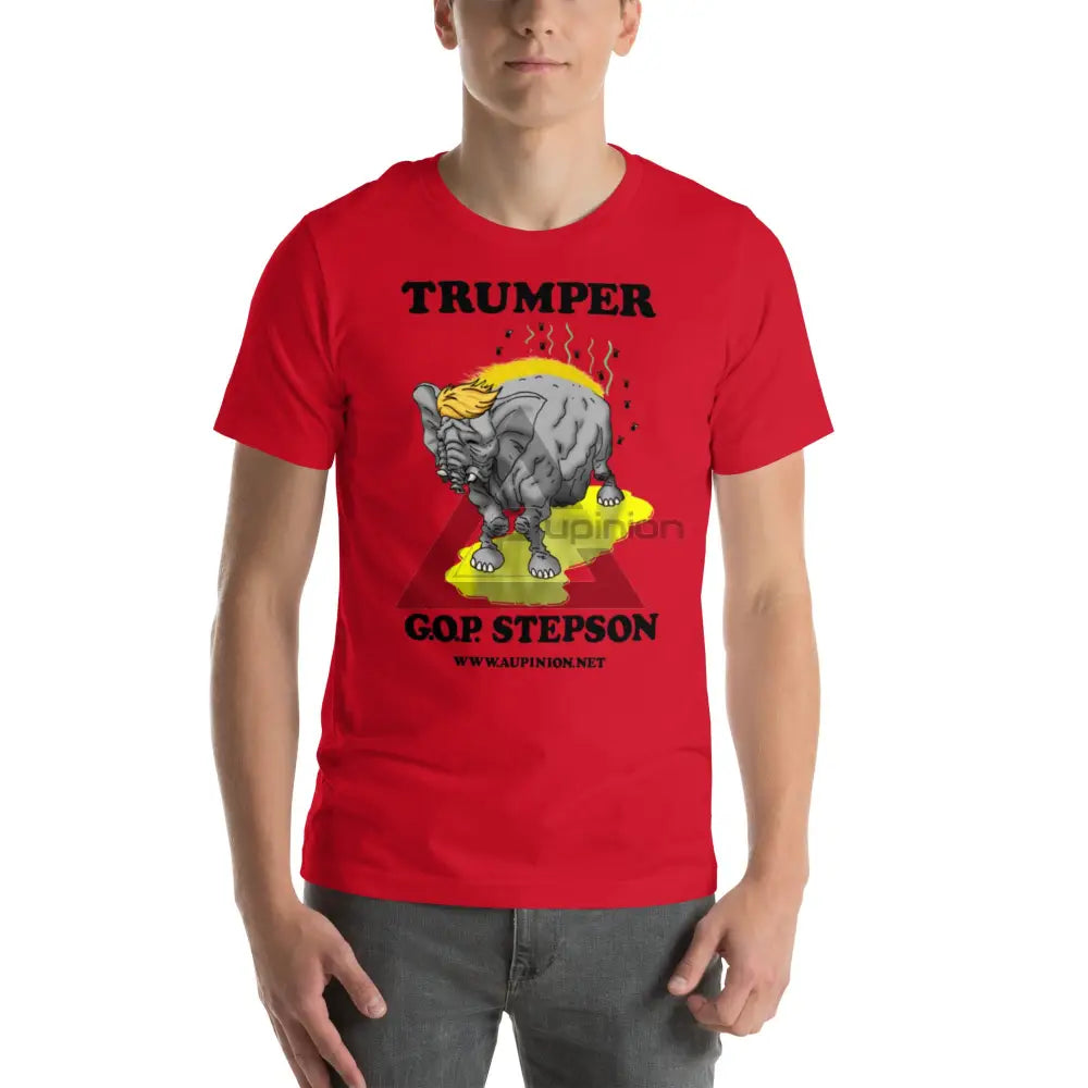 Trumper Short Sleeve Red / Xs