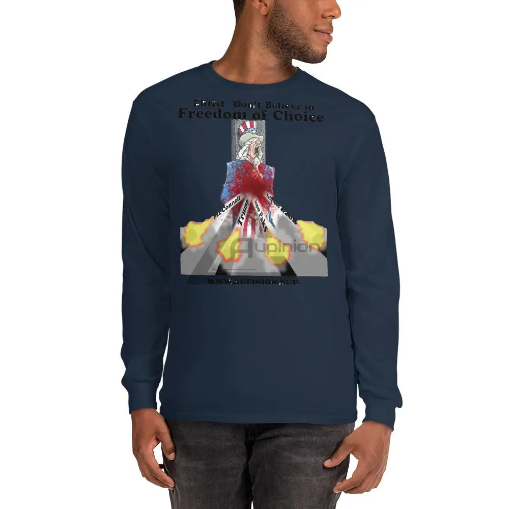 Uncle Sam Long Sleeve Shirt Navy / S