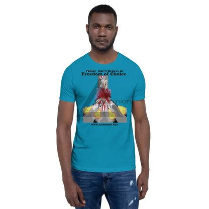 Uncle Sam Short-Sleeve T-Shirt Aqua / S