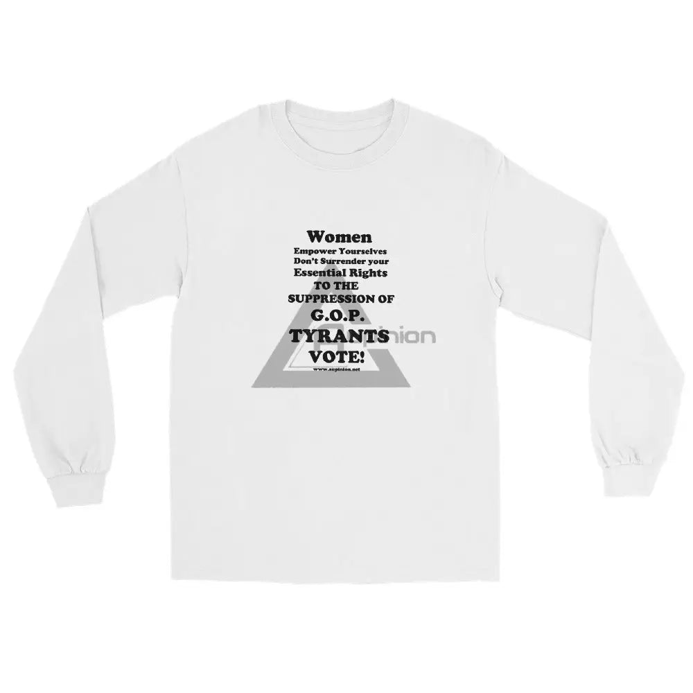 Woman Power Long Sleeve White / S