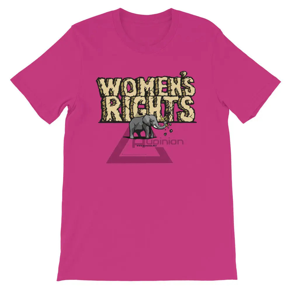 Womens Rights Short-Sleeve T-Shirt Berry / S