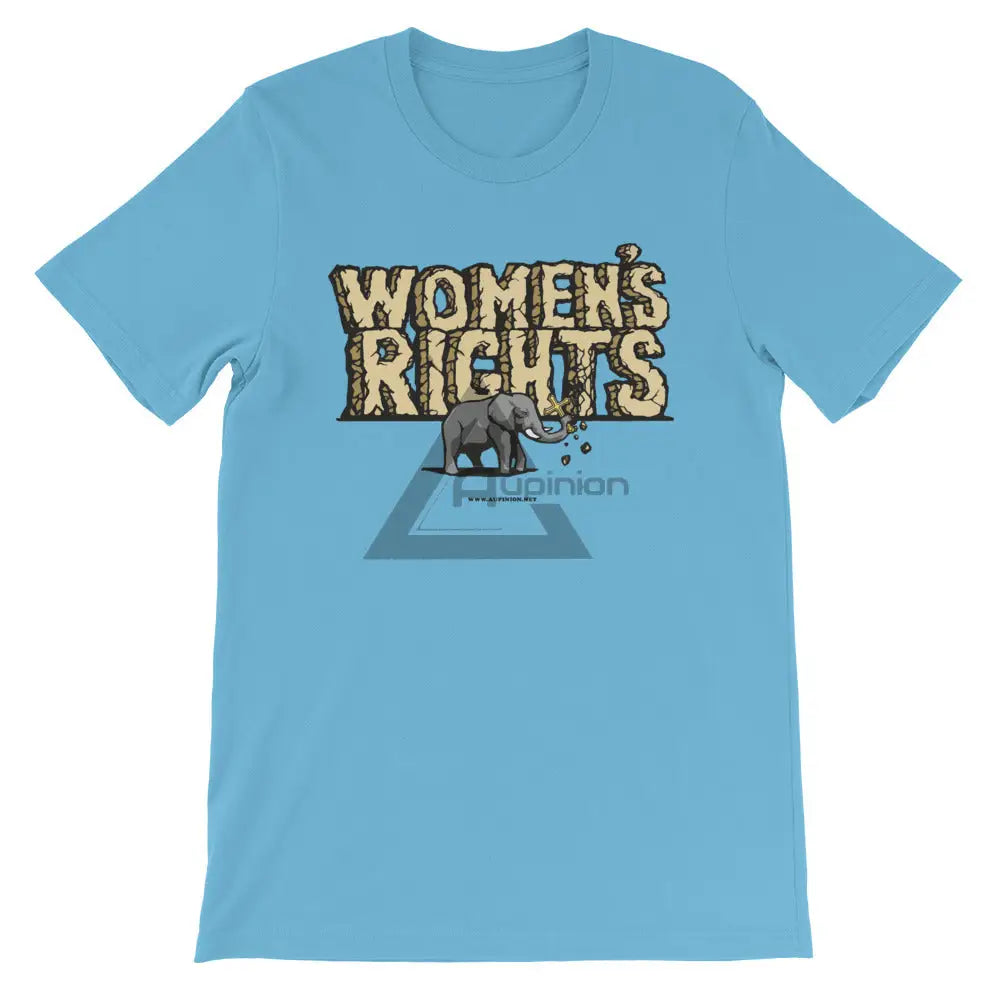 Womens Rights Short-Sleeve T-Shirt Ocean Blue / S