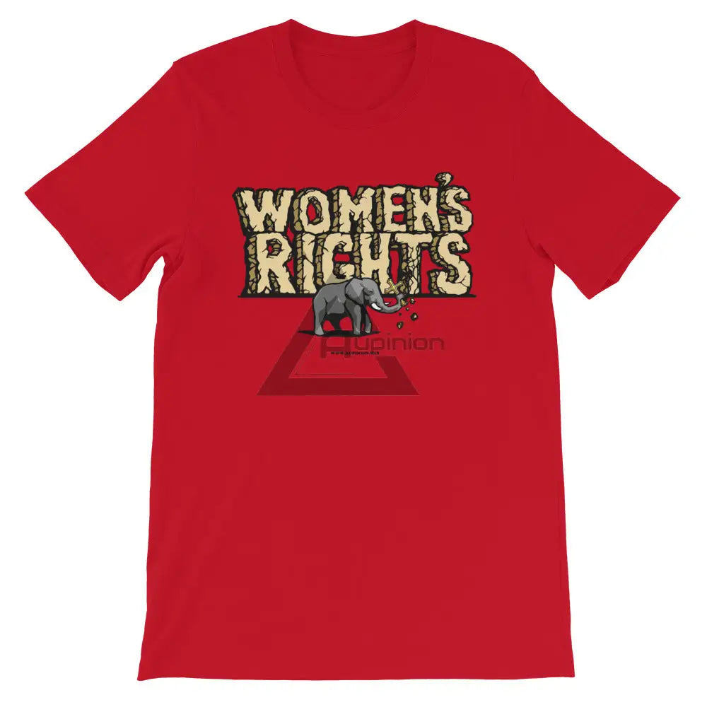 Womens Rights Short-Sleeve T-Shirt Red / S